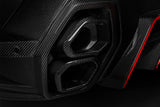 2023-2026 BMW XM G09 LD Style Dry Carbon Fiber Rear Diffuser Lip with Exhaust