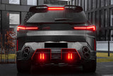 2023-2026 BMW XM G09 LD Style Dry Carbon Fiber Rear Diffuser Lip with Exhaust