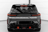 2023-2026 BMW XM G09 LD Style Dry Carbon Fiber Rear Diffuser Lip with Exhaust