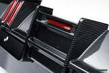 2023-2026 BMW XM G09 LD Style Dry Carbon Fiber Rear Diffuser Lip with Exhaust