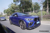 2020-2025 BMW X6M F96   G06 X6  AD Style Dry Carbon Fiber Side Skirts