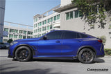 2020-2025 BMW X6M F96   G06 X6  AD Style Dry Carbon Fiber Side Skirts