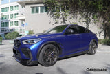 2020-2025 BMW X6M F96   G06 X6  AD Style Dry Carbon Fiber Side Skirts