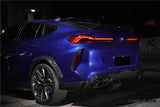 2020-2025 BMW X6M F96 AD Style Dry Carbon Fiber Rear Diffuser Lip