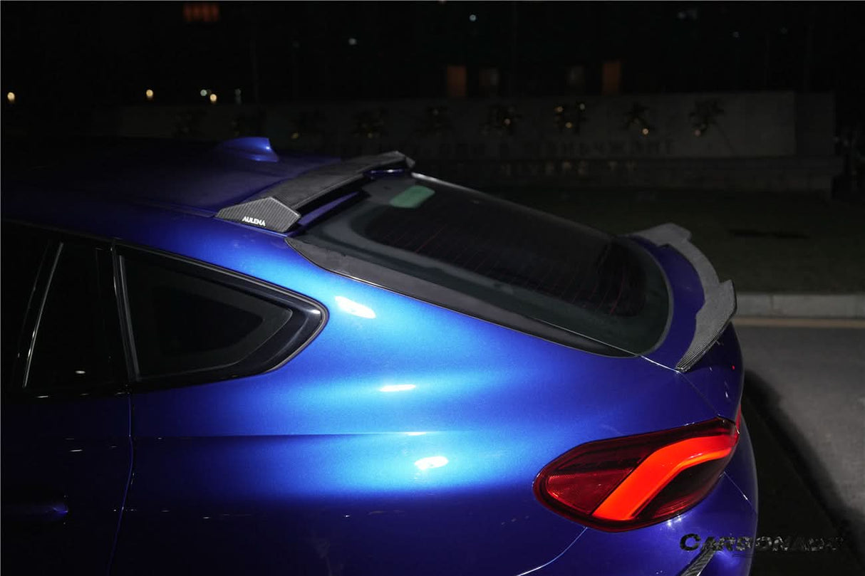 2020-2025 BMW X6M F96  G06 X6 AD Style Dry Carbon Fiber Trunk spoiler
