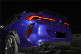 2020-2025 BMW X6M F96 AD Style Dry Carbon Fiber Rear Diffuser Lip