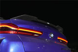 2020-2025 BMW X6M F96  G06 X6 AD Style Dry Carbon Fiber Trunk spoiler
