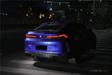 2020-2025 BMW X6M F96 AD Style Dry Carbon Fiber Rear Diffuser Lip