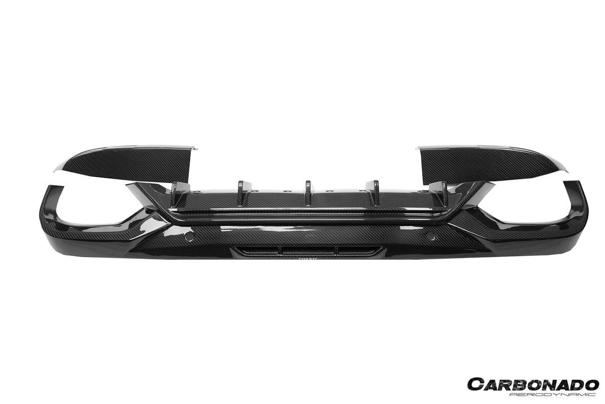 2020-2025 BMW X6M F96 AD Style Dry Carbon Fiber Rear Diffuser Lip