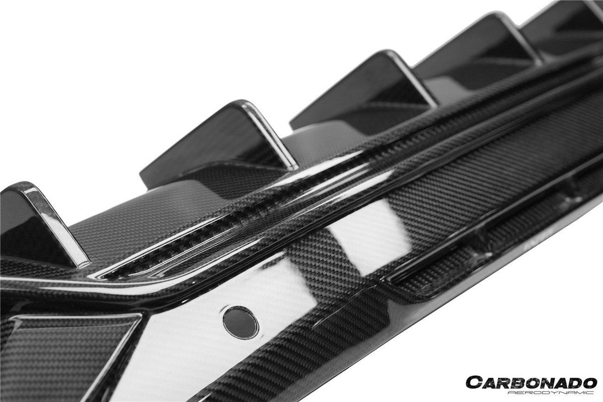 2020-2025 BMW X6M F96 AD Style Dry Carbon Fiber Rear Diffuser Lip