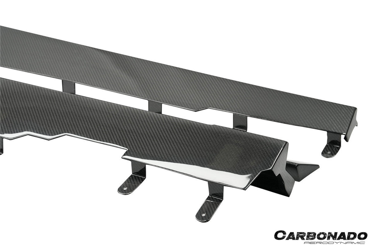 2020-2025 BMW X6M F96   G06 X6  AD Style Dry Carbon Fiber Side Skirts