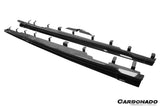 2020-2025 BMW X6M F96   G06 X6  AD Style Dry Carbon Fiber Side Skirts