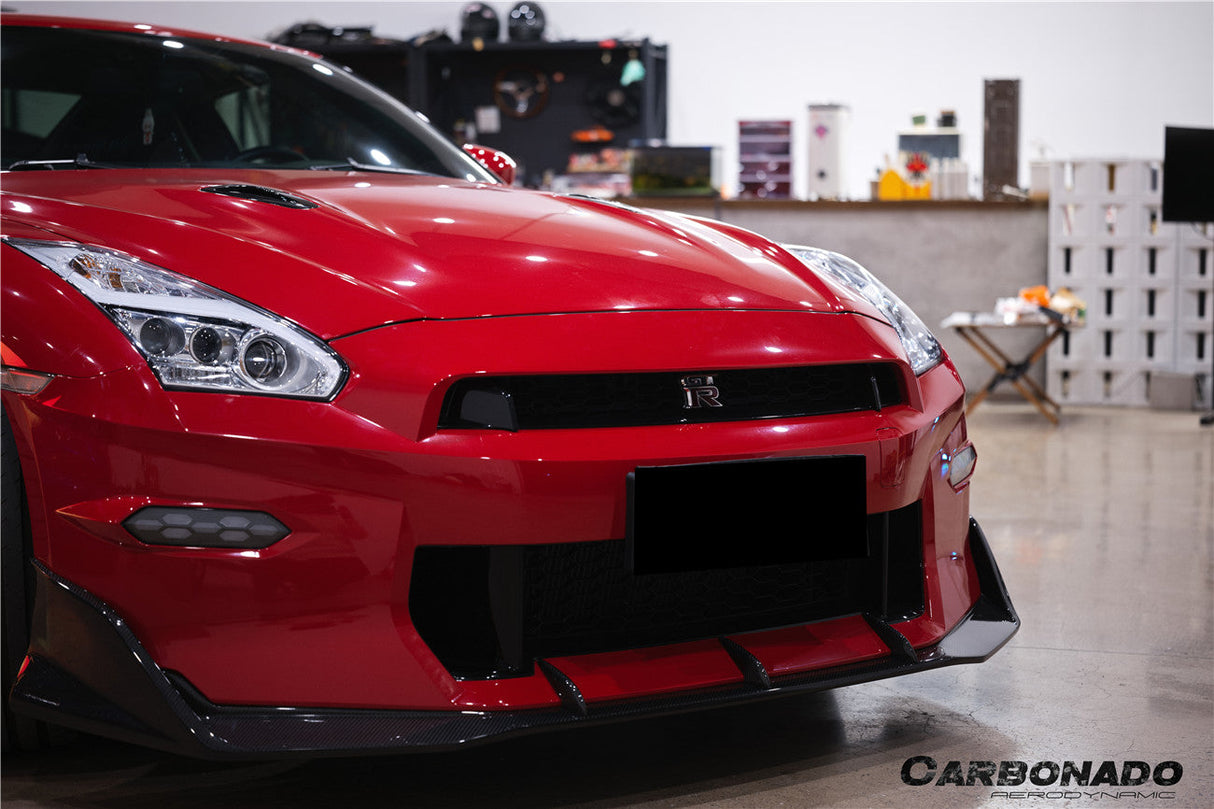 2023-2025 Nissan GTR R35 VS Style Carbon Fiber Front Lip