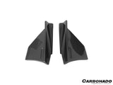 2023-2025 Nissan GTR R35 VS Style Carbon Fiber Rear Bumper Corner Splitter Lip caps