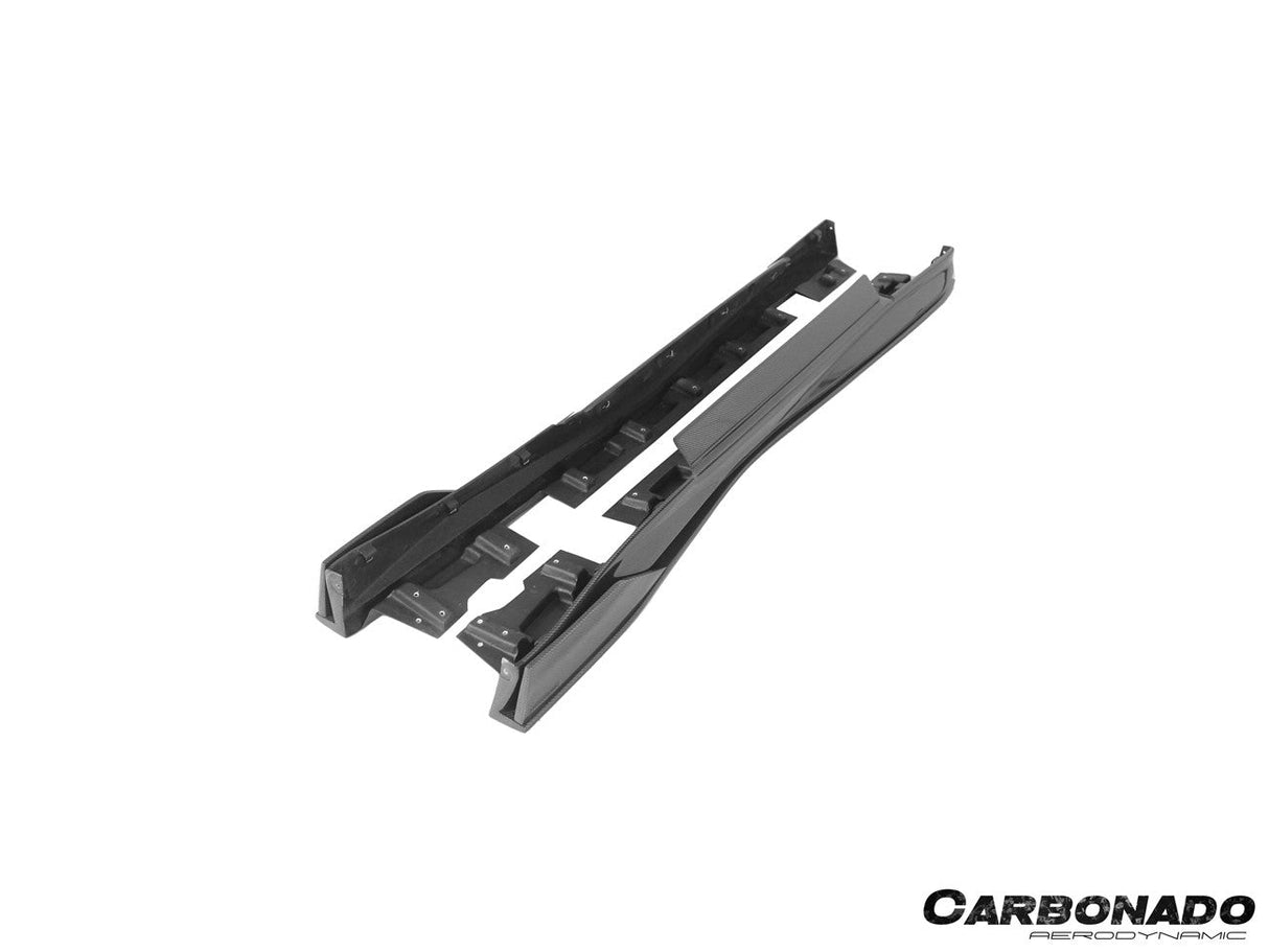2007-2025 Nissan GTR R35 CBA DBA EBA VS Style Carbon Fiber Side Skirts