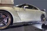 2007-2025 Nissan GTR R35 CBA DBA EBA VS Style Carbon Fiber Side Skirts