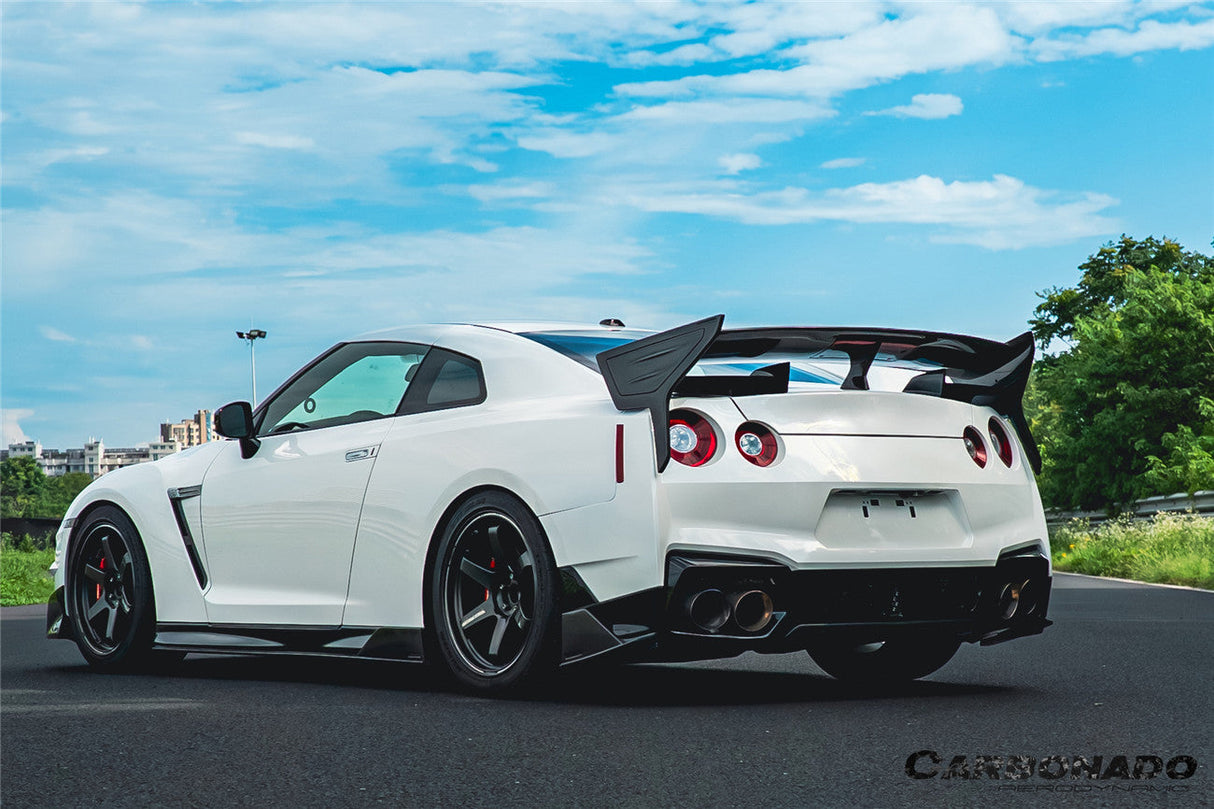 2007-2025 Nissan GTR R35 CBA DBA EBA VS Style Carbon Fiber Side Skirts