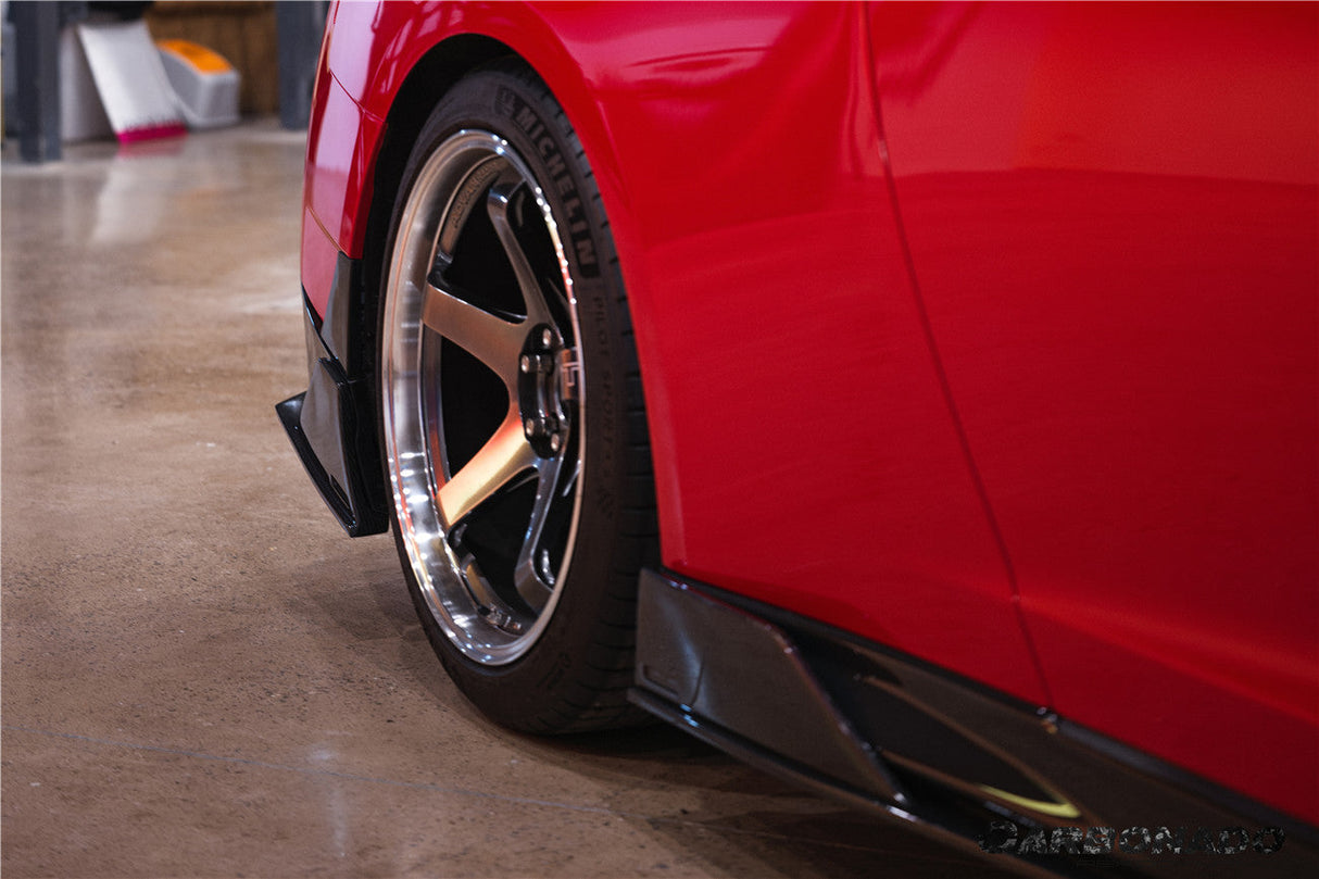 2007-2025 Nissan GTR R35 CBA DBA EBA VS Style Carbon Fiber Side Skirts