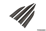 2024-2026 Porsche Macan Electric 95C OE Style Autoclave Carbon Fiber Door Trims | Fits EV 4, 4S, Turbo, GTS