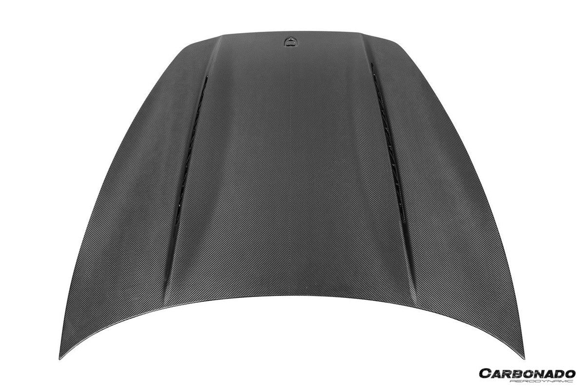 2024-UP Porsche Panamera 976  Autoclave Carbon Fiber Hood Carbonado (TP) Fits: S, 4, 4S, GTS, Turbo, E-Hybrid,