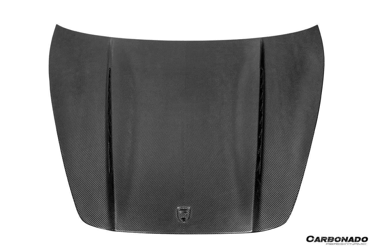 2024-UP Porsche Panamera 976  Autoclave Carbon Fiber Hood Carbonado (TP) Fits: S, 4, 4S, GTS, Turbo, E-Hybrid,