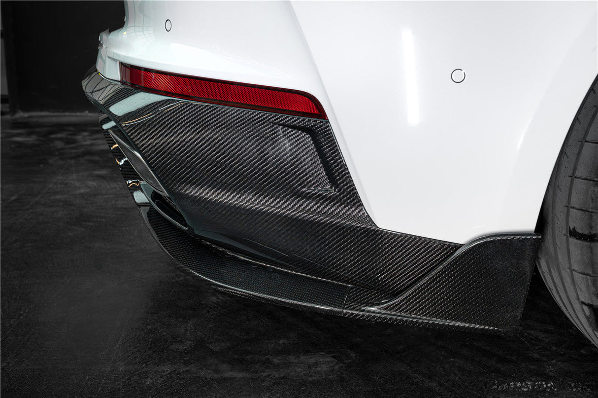 2024-2026 Porsche Panamera 976 KDA Style Autoclave Carbon Fiber Rear Diffuser Lip | Fits S, 4, 4S, E-Hybrid, 4 E-Hybrid, Sport Turismo, Turbo, Turbo s, GTS, Turbo E-Hybrid, Turbo s E-Hybrid