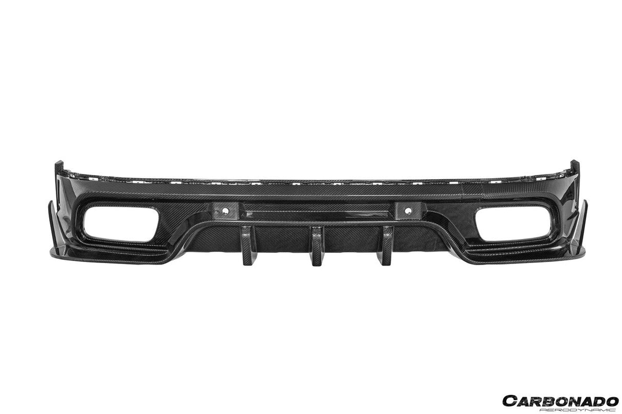 2024-2026 Porsche Panamera 976 KDA Style Autoclave Carbon Fiber Rear Diffuser Lip | Fits S, 4, 4S, E-Hybrid, 4 E-Hybrid, Sport Turismo, Turbo, Turbo s, GTS, Turbo E-Hybrid, Turbo s E-Hybrid