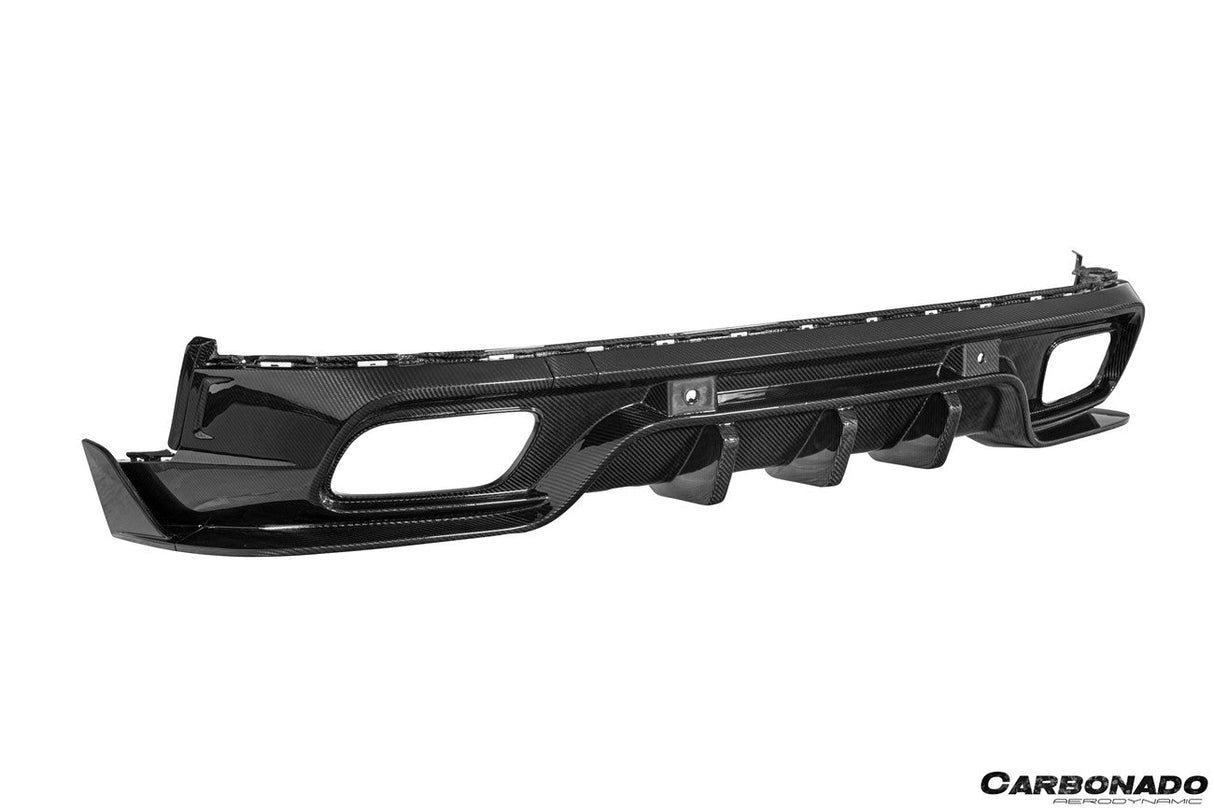 2024-2026 Porsche Panamera 976 KDA Style Autoclave Carbon Fiber Rear Diffuser Lip | Fits S, 4, 4S, E-Hybrid, 4 E-Hybrid, Sport Turismo, Turbo, Turbo s, GTS, Turbo E-Hybrid, Turbo s E-Hybrid