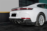 2024-2026 Porsche Panamera 976 KDA Style Autoclave Carbon Fiber Rear Diffuser Lip | Fits S, 4, 4S, E-Hybrid, 4 E-Hybrid, Sport Turismo, Turbo, Turbo s, GTS, Turbo E-Hybrid, Turbo s E-Hybrid