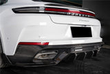 2024-2026 Porsche Panamera 976 KDA Style Autoclave Carbon Fiber Rear Diffuser Lip | Fits S, 4, 4S, E-Hybrid, 4 E-Hybrid, Sport Turismo, Turbo, Turbo s, GTS, Turbo E-Hybrid, Turbo s E-Hybrid