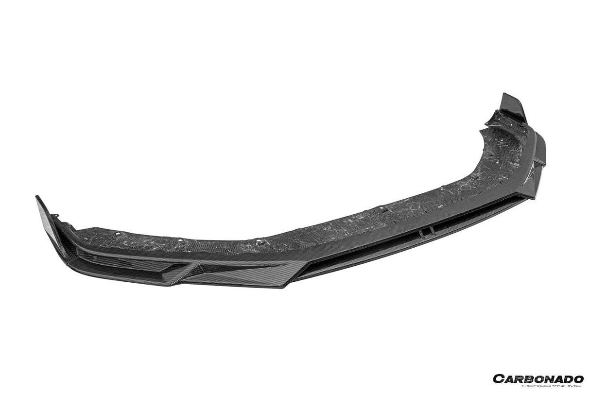 2024-2026 Porsche Panamera 976 KDA Style Autoclave Carbon Fiber Front Lip | Turbo, Turbo s, GTS, Turbo E-Hybrid, Turbo s E-Hybrid