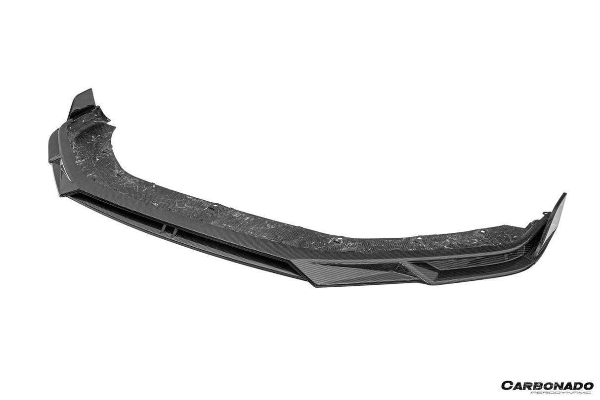 2024-2026 Porsche Panamera 976 KDA Style Autoclave Carbon Fiber Front Lip | Turbo, Turbo s, GTS, Turbo E-Hybrid, Turbo s E-Hybrid
