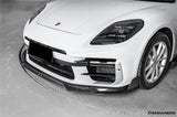 2024-2026 Porsche Panamera 976 KDA Style Autoclave Carbon Fiber Front Lip | Turbo, Turbo s, GTS, Turbo E-Hybrid, Turbo s E-Hybrid