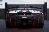 2024-UP Lamborghini Revuelto BK Style Autoclave Carbon Fiber Trunk Wing Spoiler