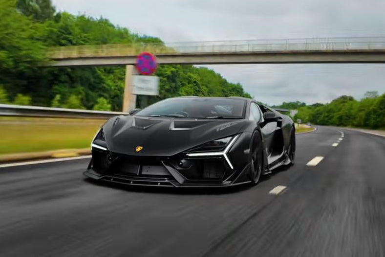 2024-UP Lamborghini Revuelto BK Style Autoclave Carbon Fiber Front Lip