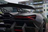 2024-UP Lamborghini Revuelto BK Style Autoclave Carbon Fiber Trunk Wing Spoiler