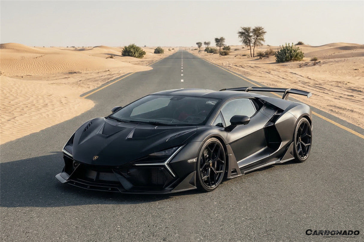 2024-UP Lamborghini Revuelto BK Style Autoclave Carbon Fiber Side Skirts