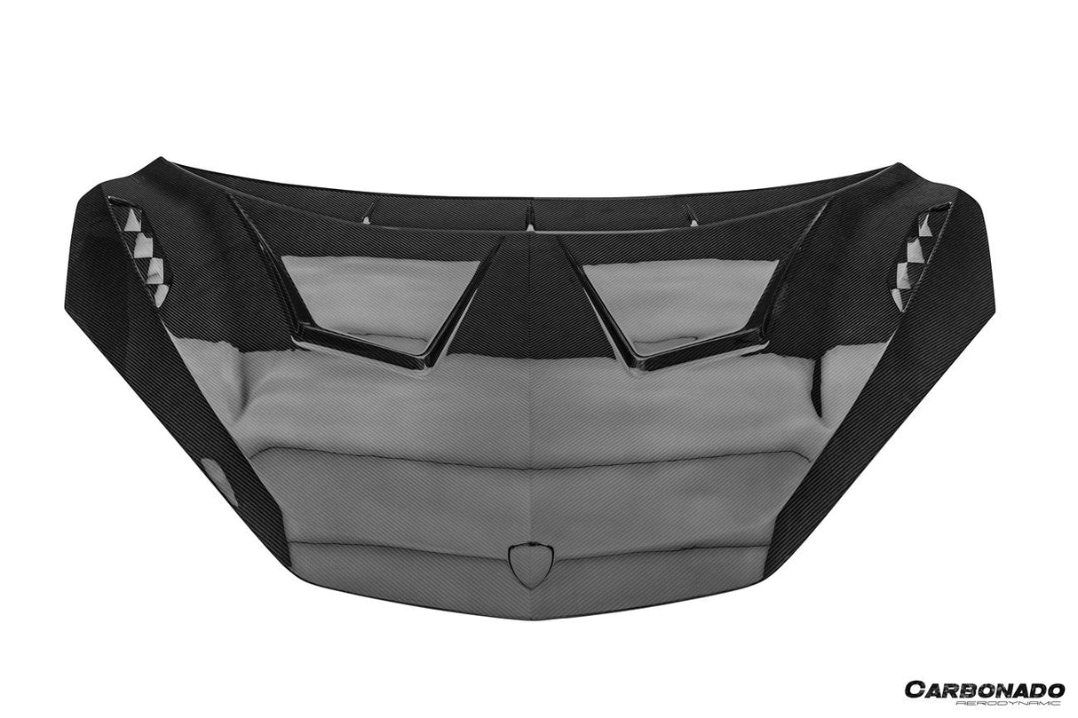 2024-UP Lamborghini Revuelto BK Style Autoclave Carbon Fiber Hood