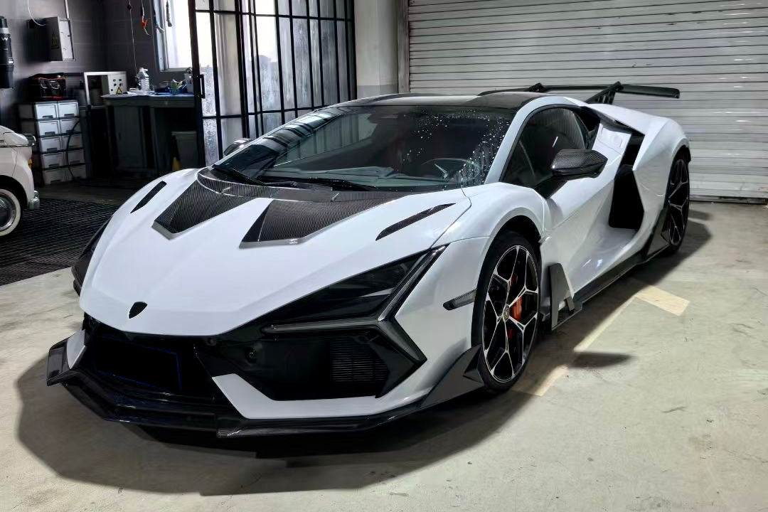 2024-UP Lamborghini Revuelto BK Style Autoclave Carbon Fiber Front Lip