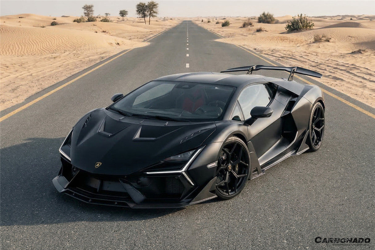 2024-UP Lamborghini Revuelto BK Style Autoclave Carbon Fiber Front Lip