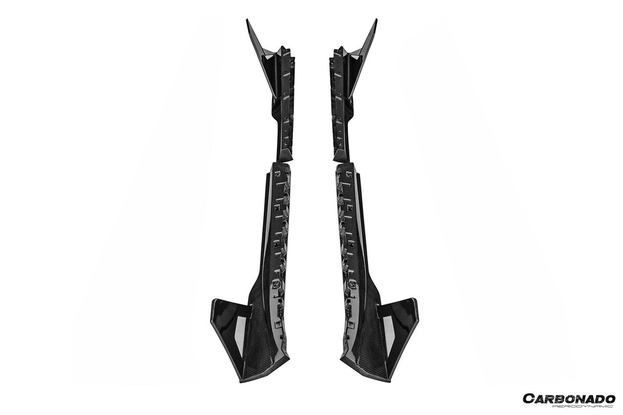2024-UP Lamborghini Revuelto BK Style Autoclave Carbon Fiber Side Skirts