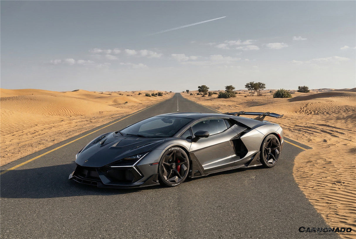 2024-UP Lamborghini Revuelto BK Style Autoclave Carbon Fiber Front Lip