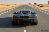 2024-UP Lamborghini Revuelto BK Style Autoclave Carbon Fiber Trunk Wing Spoiler