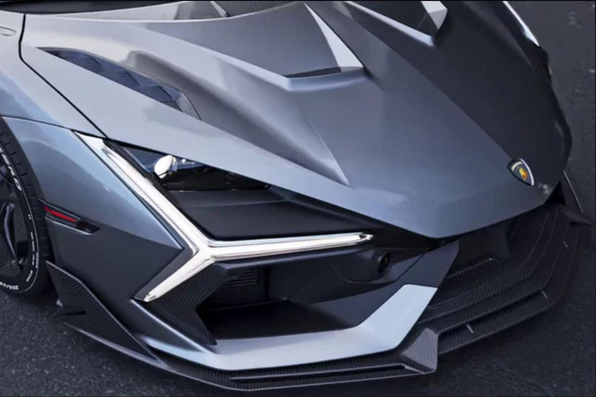 2024-UP Lamborghini Revuelto BK Style Autoclave Carbon Fiber Hood
