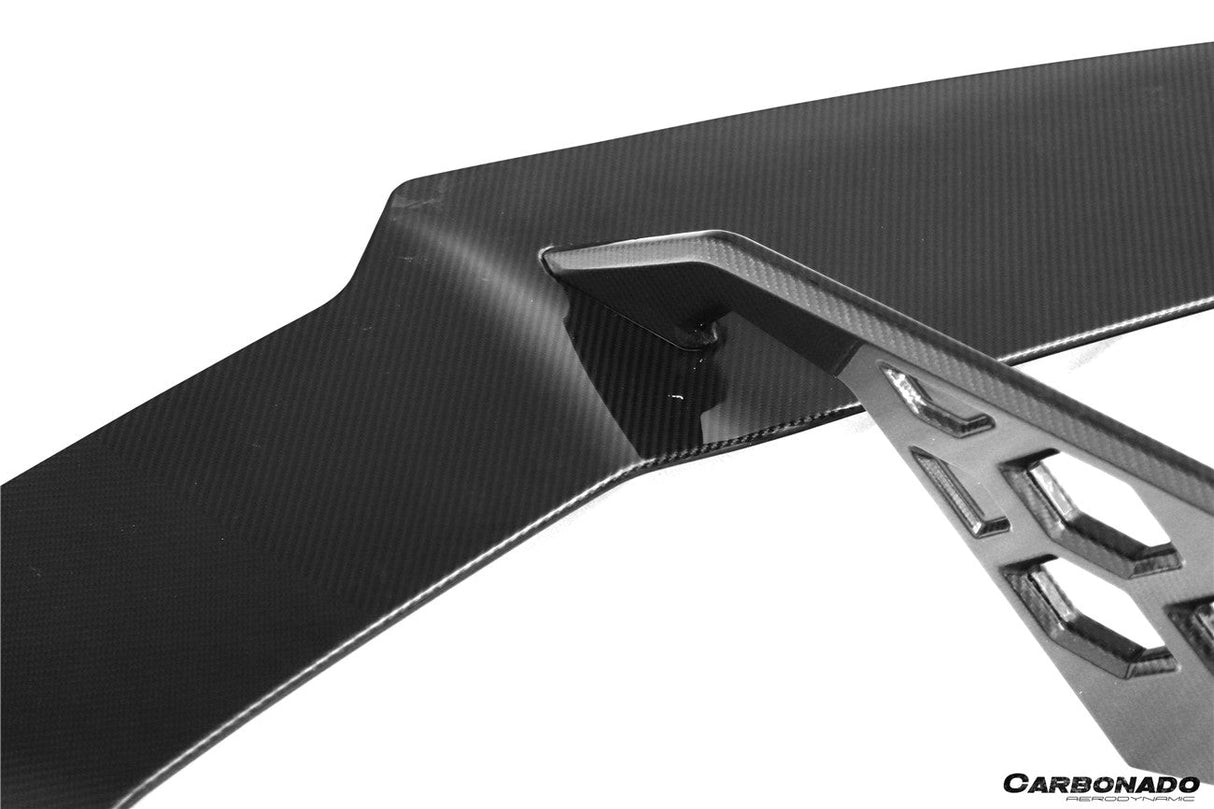 2024-UP Lamborghini Revuelto BK Style Autoclave Carbon Fiber Trunk Wing Spoiler