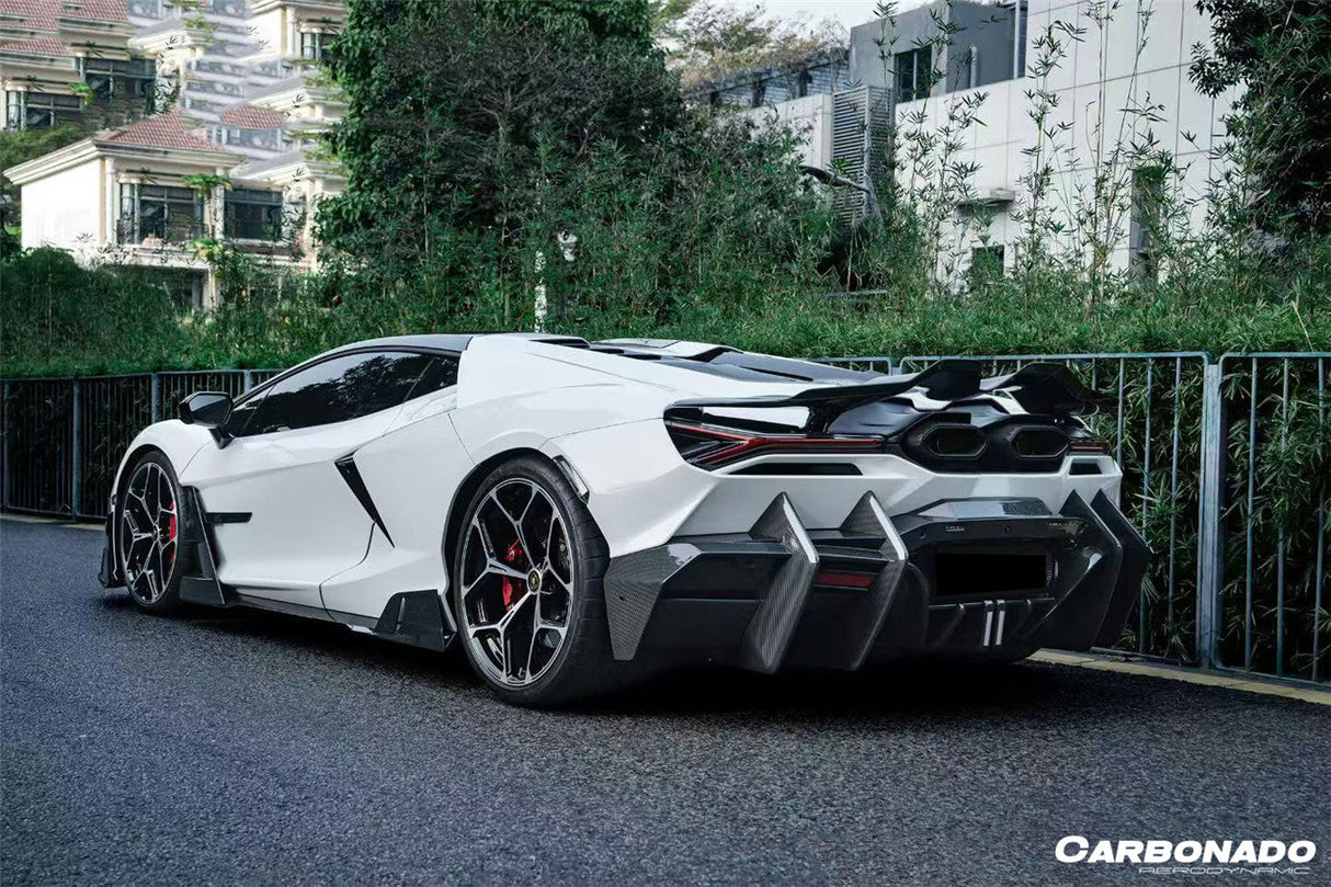 2024-UP Lamborghini Revuelto MSY Style Autoclave Carbon Fiber Side Skirts