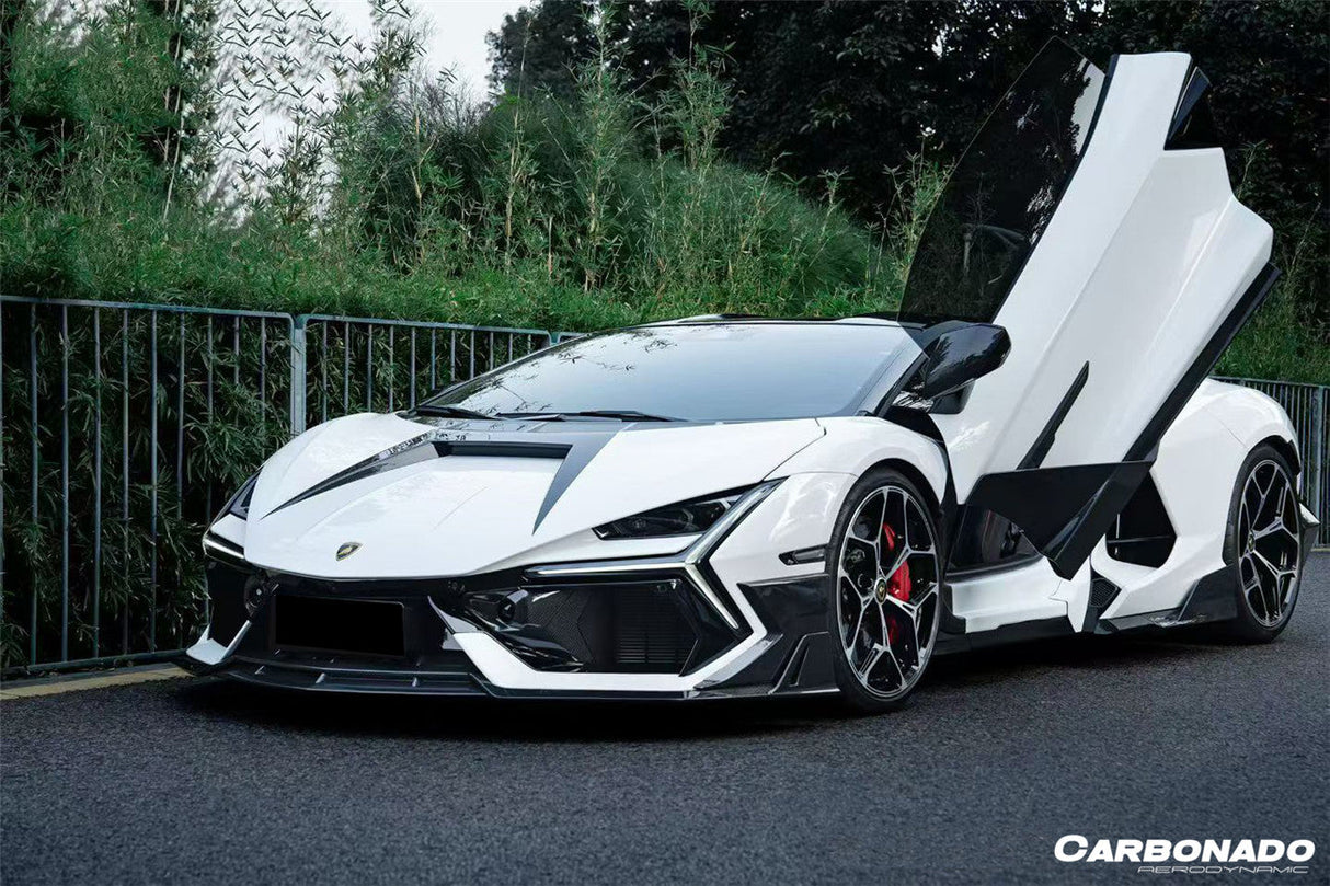 2024-UP Lamborghini Revuelto OE Style Autoclave Carbon Fiber Front Bumper Vant Canards