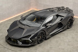 2024-UP Lamborghini Revuelto MSY Style Autoclave Carbon Fiber Front Bumper Side Splitter