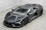 2024-UP Lamborghini Revuelto MSY Style Autoclave Carbon Fiber Front Bumper Side Splitter