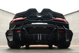 2024-UP Lamborghini Revuelto MSY Style Autoclave Carbon Fiber Rear Diffuser Lip